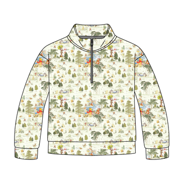 Forest Friends Quarter Zip-Up *RTS*