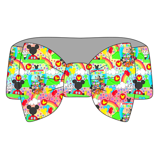 Clubhouse Crew Bamboo Bow Headband *RTS*