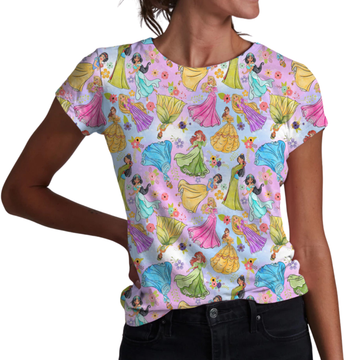 All in a Princess Day Adult Women's T-shirt **PreOrder**