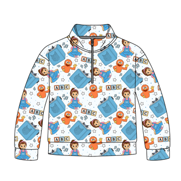 Learning Through Laughter Quarter Zip-Up *RTS*