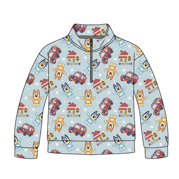 Tiny Heeler Toys Quarter Zip-Up *RTS*