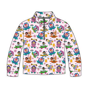 Little Royals at Play Quarter Zip-Up **PreOrder**