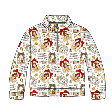 Golden Rose Dreams Quarter Zip-Up **PreOrder**