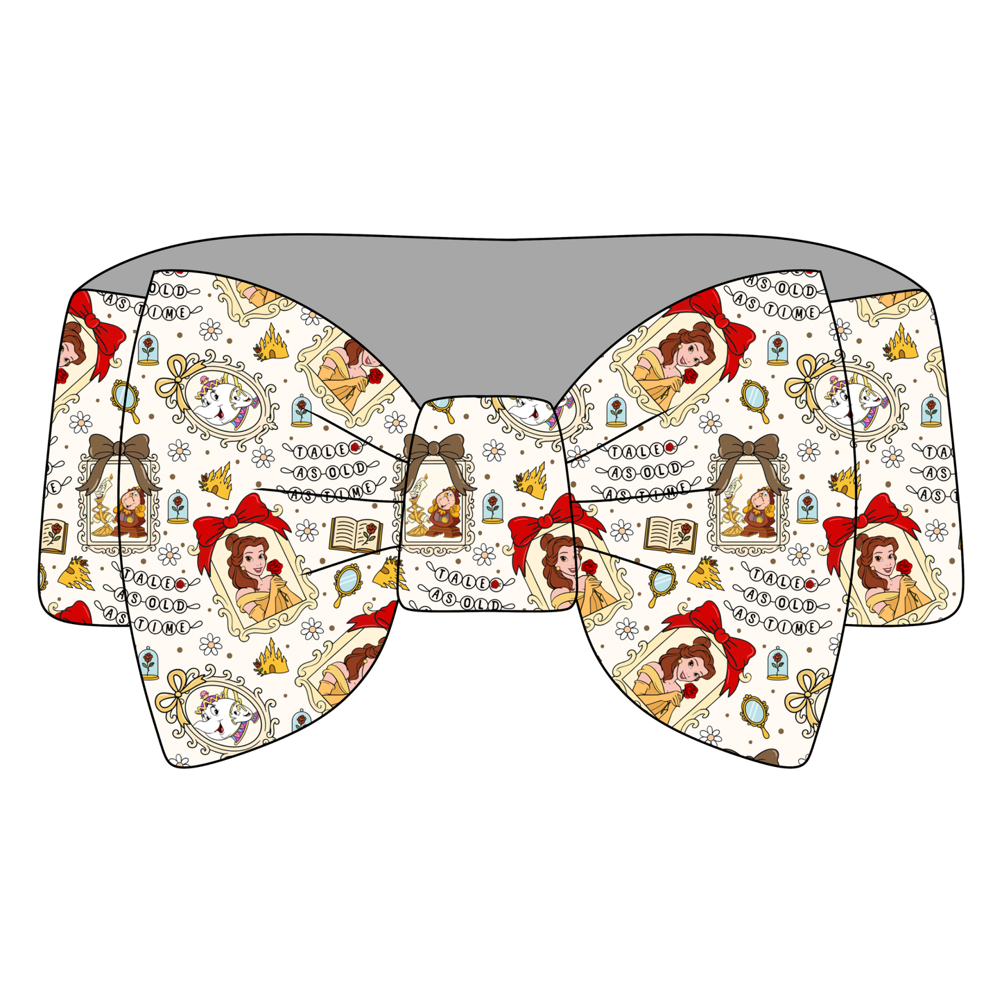 Golden Rose Dreams Bamboo Bow Headband *RTS*