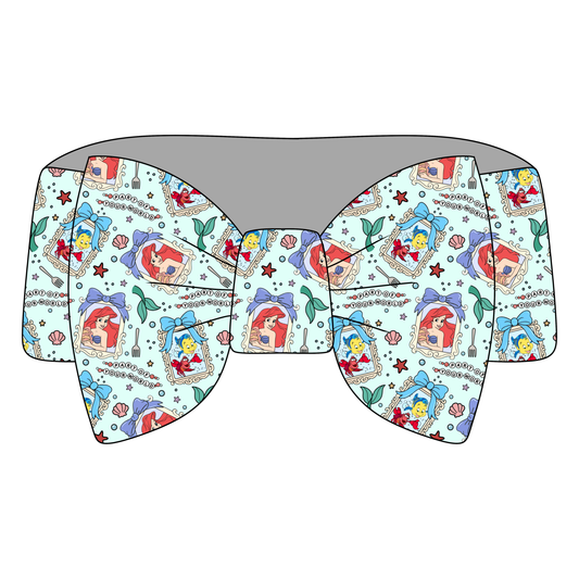 Under the Sea Dreams Bamboo Bow Headband *RTS*
