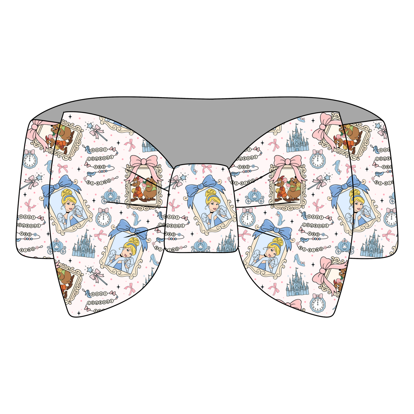 Midnight Magic Bamboo Bow Headband *RTS*