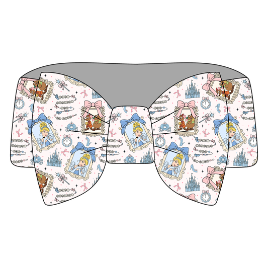Midnight Magic Bamboo Bow Headband *RTS*