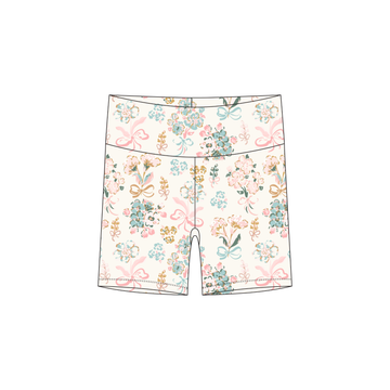 Garden Daydream Youth Biker Shorts **Preorder**