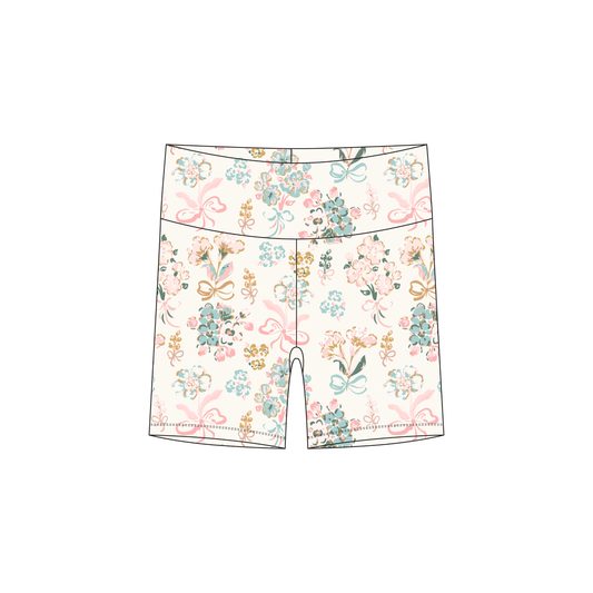 Garden Daydream Youth Biker Shorts *RTS*