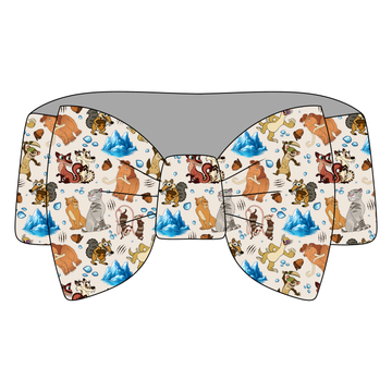 Ice Age Antics Bamboo Bow Headband **PreOrder**