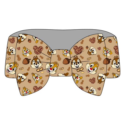 Nutty Adventures Bamboo Bow Headband *RTS*
