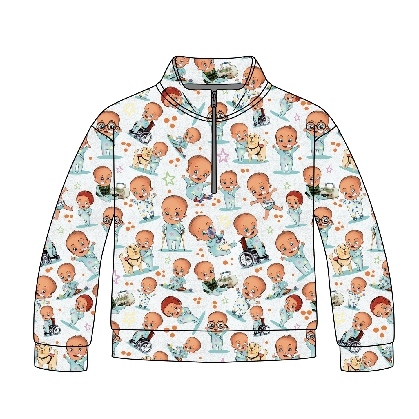 Born Abel Quarter Zip-Up *RTS*