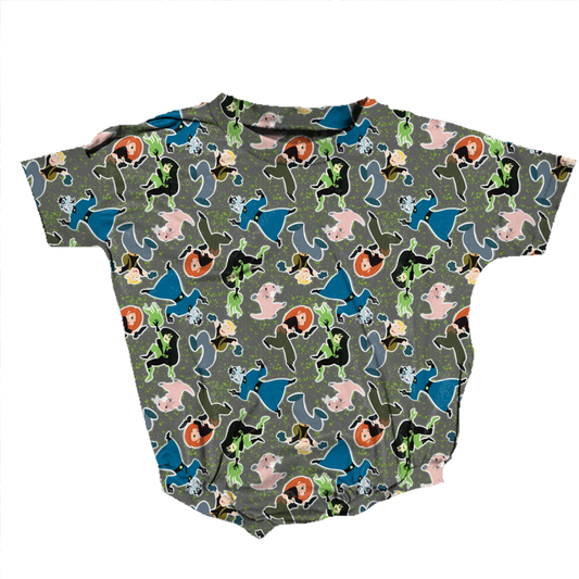 Crime Fighting Crew Medically Adaptable Romper *RTS*