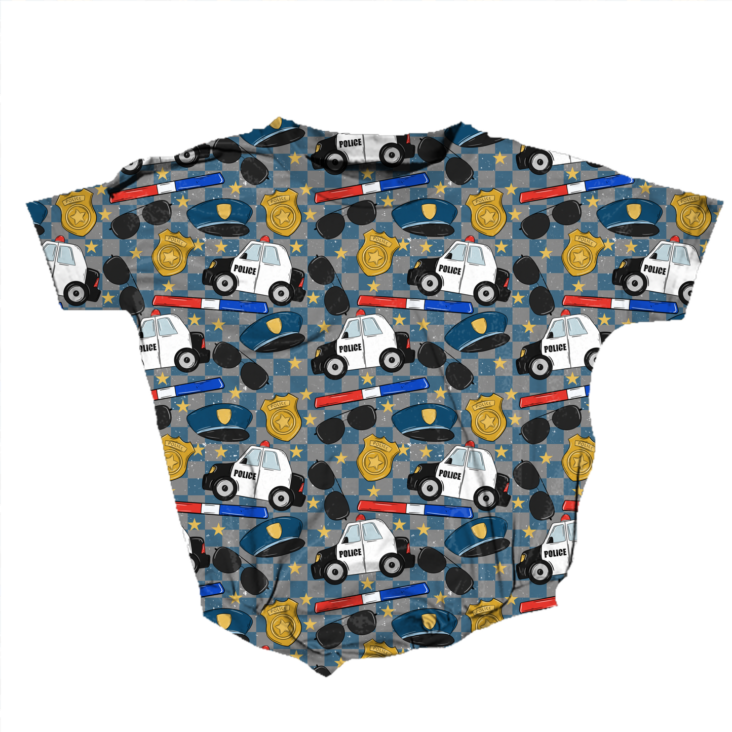 Blue Line Brave Romper *RTS*