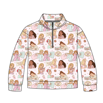 Enchanted Sleepover Quarter Zip-Up **PreOrder**