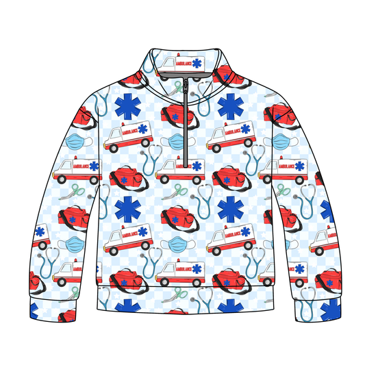 Heartbeat Heroes Quarter Zip-Up *RTS*