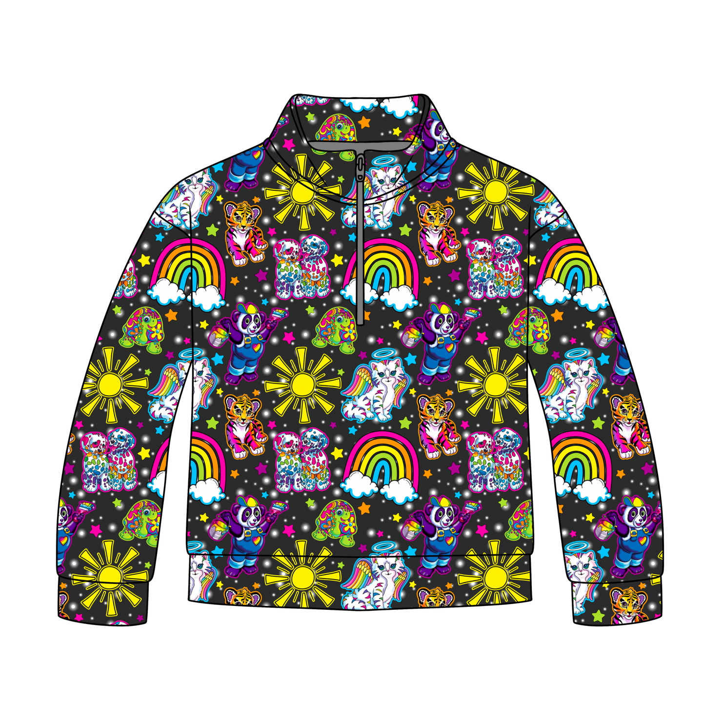 Color Me Happy Quarter Zip-Up *RTS*