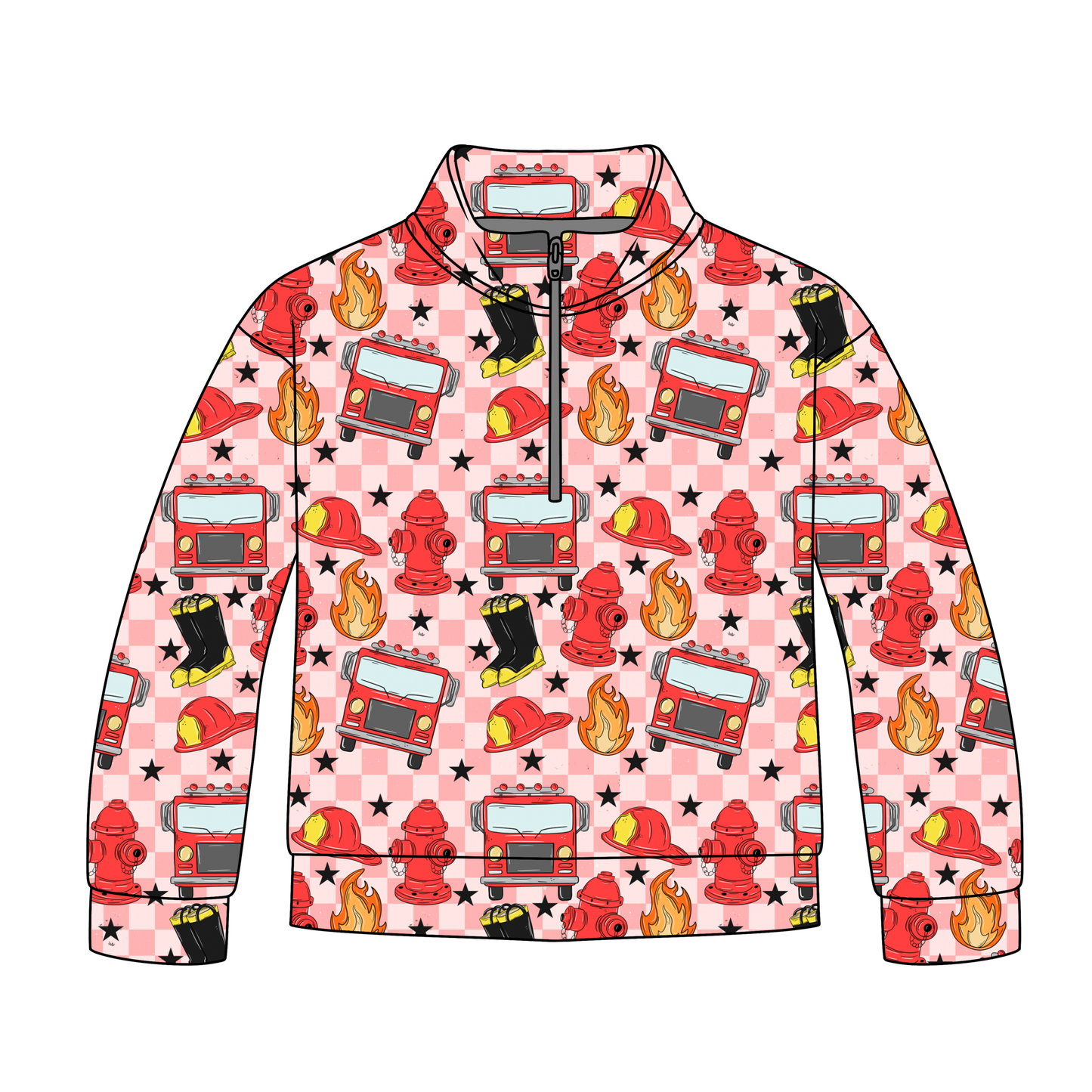 Brave in the Blaze Quarter Zip-Up *RTS*