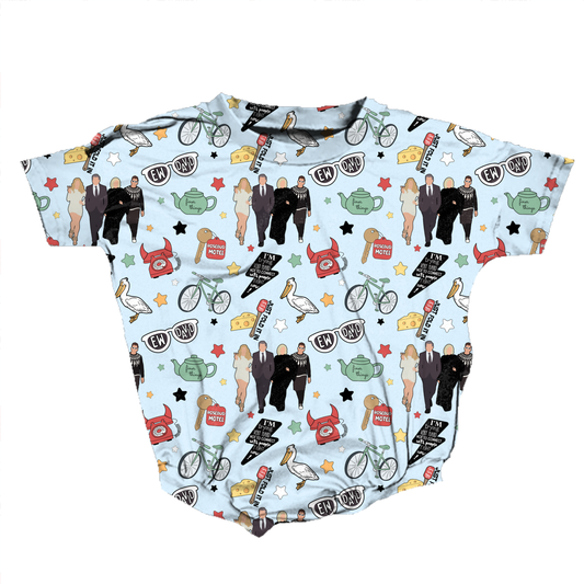 Motel Memories Medically Adaptable Romper *RTS*