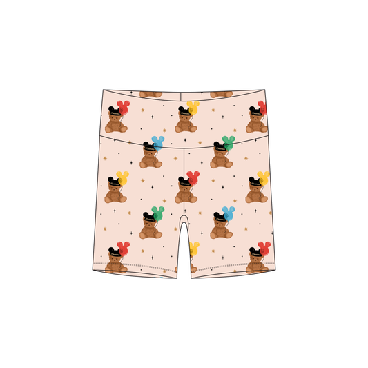 Beary Magical Hats Youth Biker Shorts *RTS*