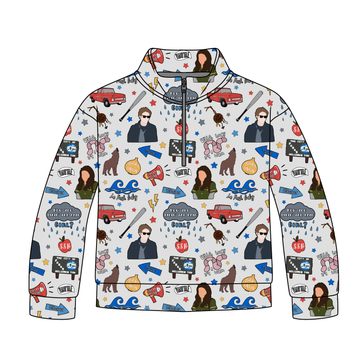 Midnight in Forks Quarter Zip-Up **PreOrder**