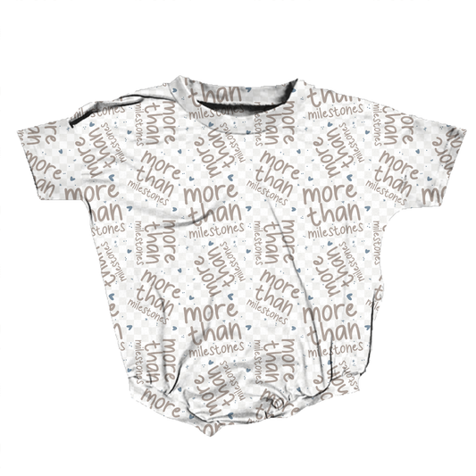 Medically Adaptable More Than Milestones Romper *RTS*