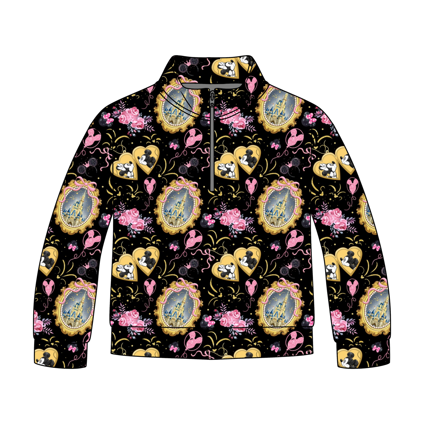 Magical Mouse Locket Quarter Zip-Up *RTS*