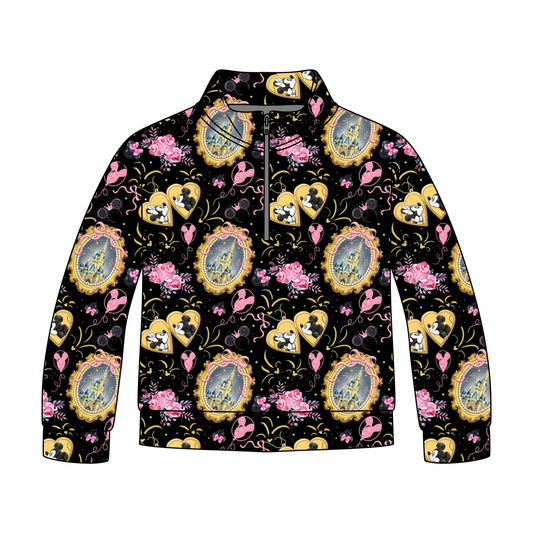 Magical Mouse Locket Quarter Zip-Up *RTS*