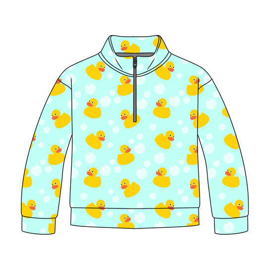 Rubber Ducky Dreams Quarter Zip-Up *RTS*