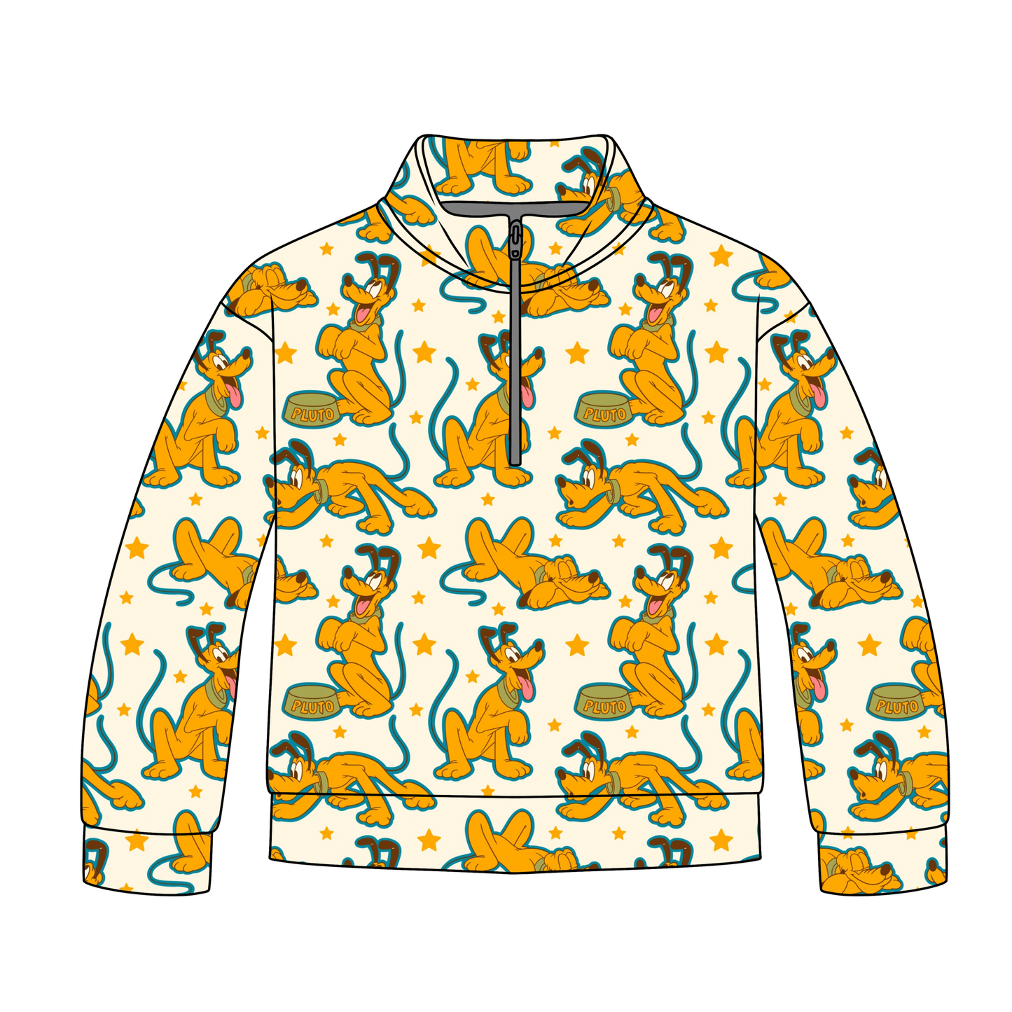 Happiest Pup on Earth Quarter Zip-Up *RTS*