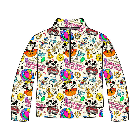 Nothing Can Stop Us Now Adult Quarter Zip-Up *RTS*