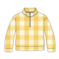 Little Sunshine Squares Quarter Zip-Up *RTS*