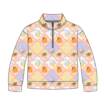Berry Bliss Adult Quarter Zip-Up *RTS*