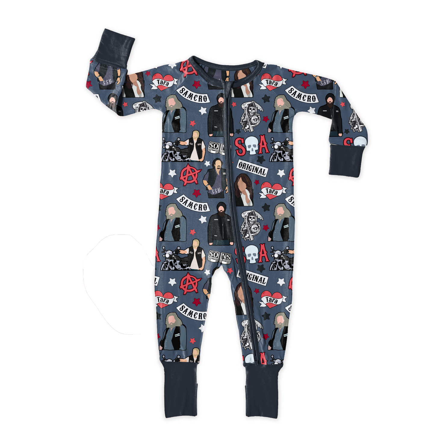 Born to Ride Zipper Sleeper *RTS*
