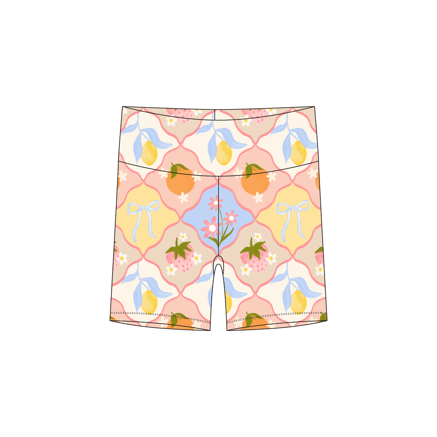 Berry Bliss Biker Shorts *RTS*