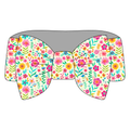 Freshly Picked Florals  Bamboo Bow Headband *RTS*