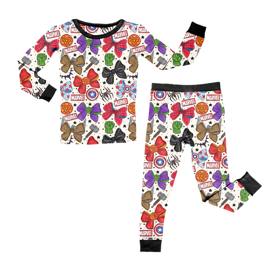 Bows of Bravery Youth Pant Set *RTS*