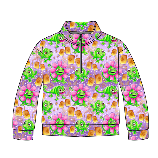 Chameleon Cutie Quarter Zip-Up *RTS*