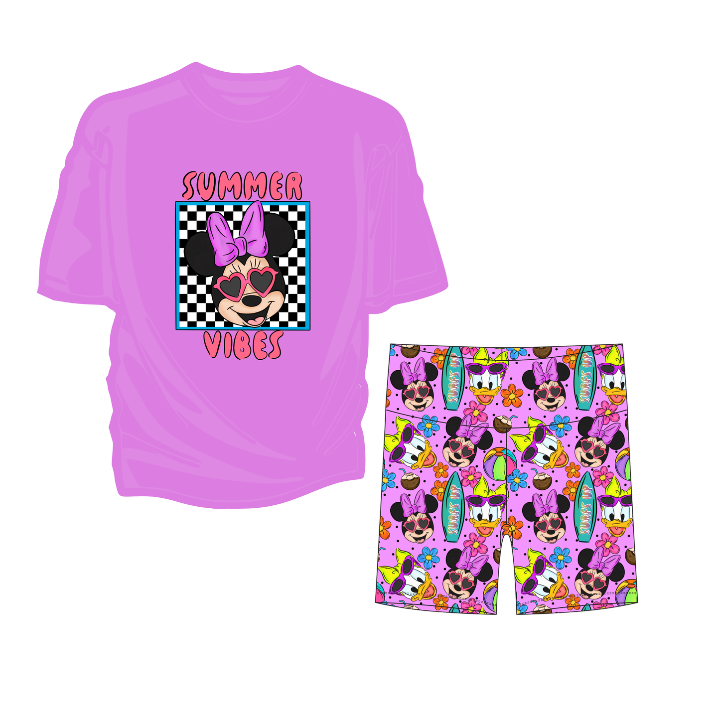 Surf Sweethearts Youth Girls Biker Short Set *RTS*