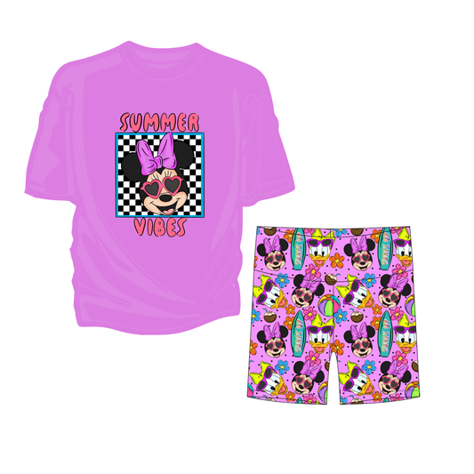 Surf Sweethearts Youth Girls Biker Short Set *RTS*