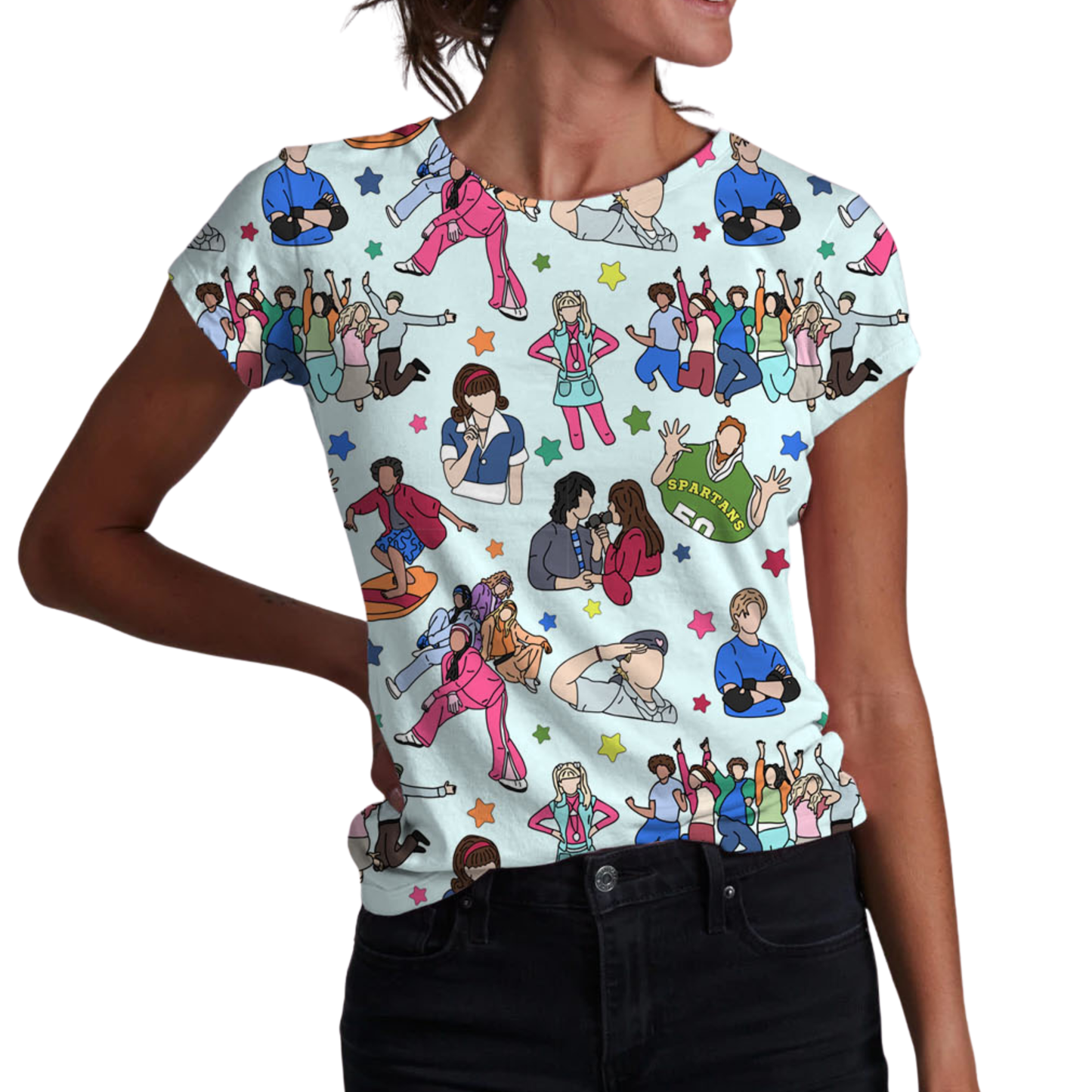 Friday Night Flicks Adult Women's T-shirt *RTS*