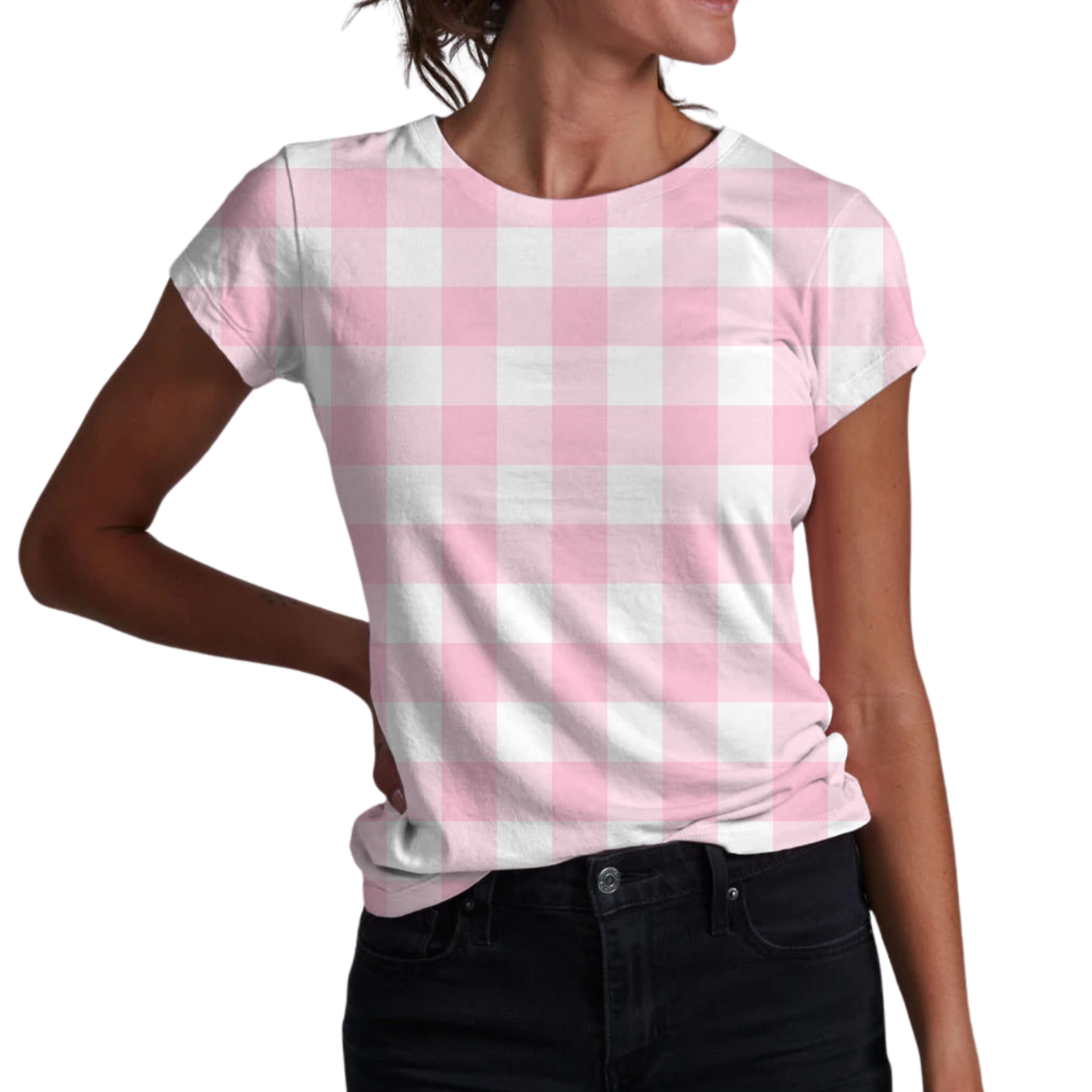 Gorgeous Gingham Adult Women's T-shirt *RTS*