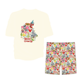 Never Grow Up Youth Girls Biker Short Set *RTS*