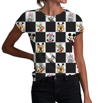 Checkered Magic Adult Women's T-shirt **PreOrder**