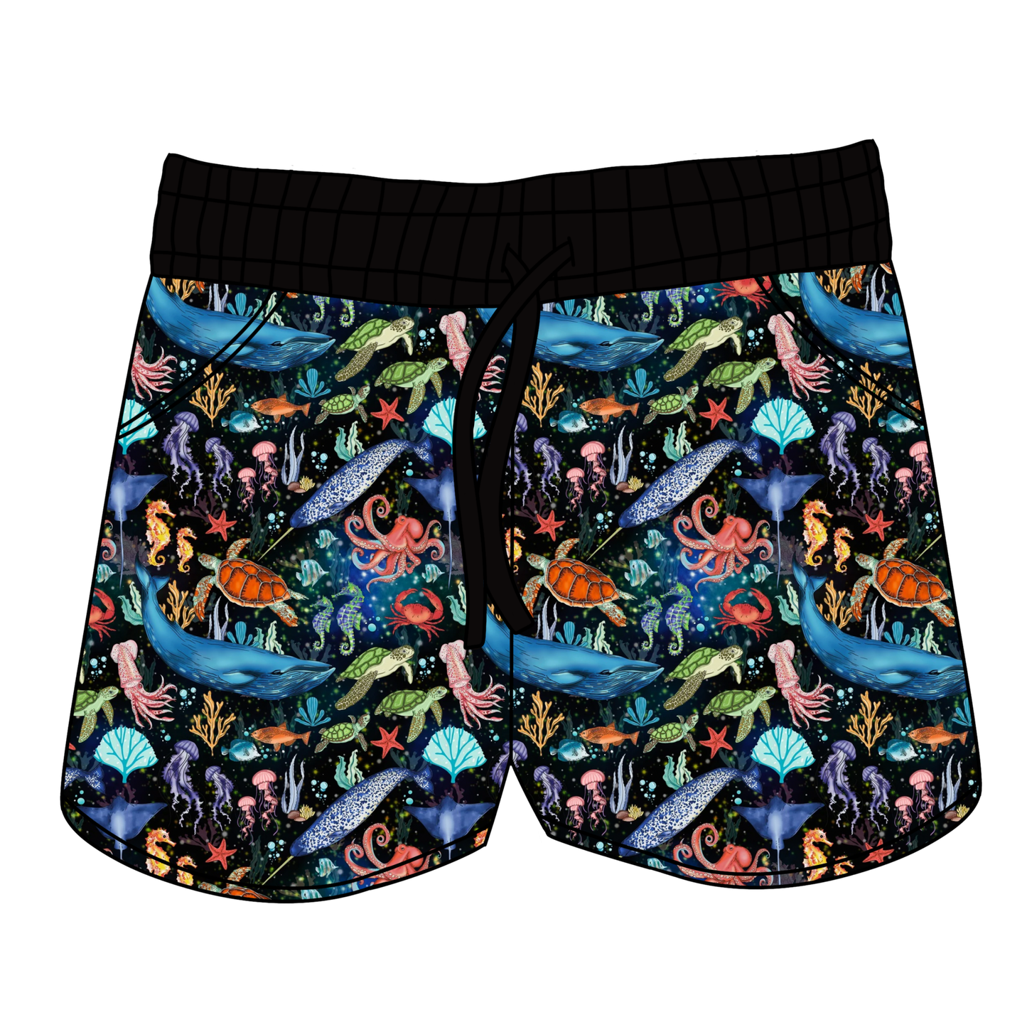 Deep Blue Darlings Women's Shorts *RTS*