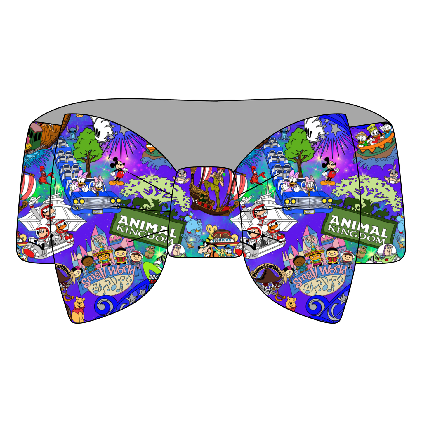Wish Upon the Parks  Bamboo Bow Headband *RTS*