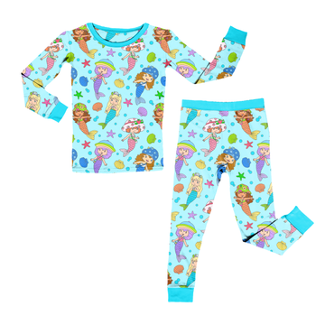 Berry Sweet Mermaids Youth Pant Set **PreOrder**