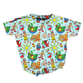 Summer Storybook Friends Medically Adaptable Romper *RTS*