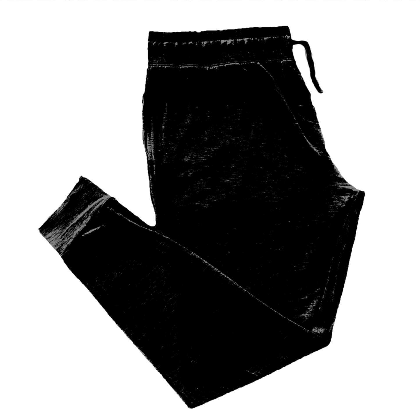 Solid Black Adult Joggers **PreOrder**