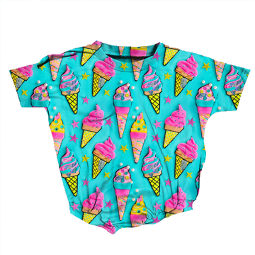 Sweet Sugar Scoops Romper **Preorder**